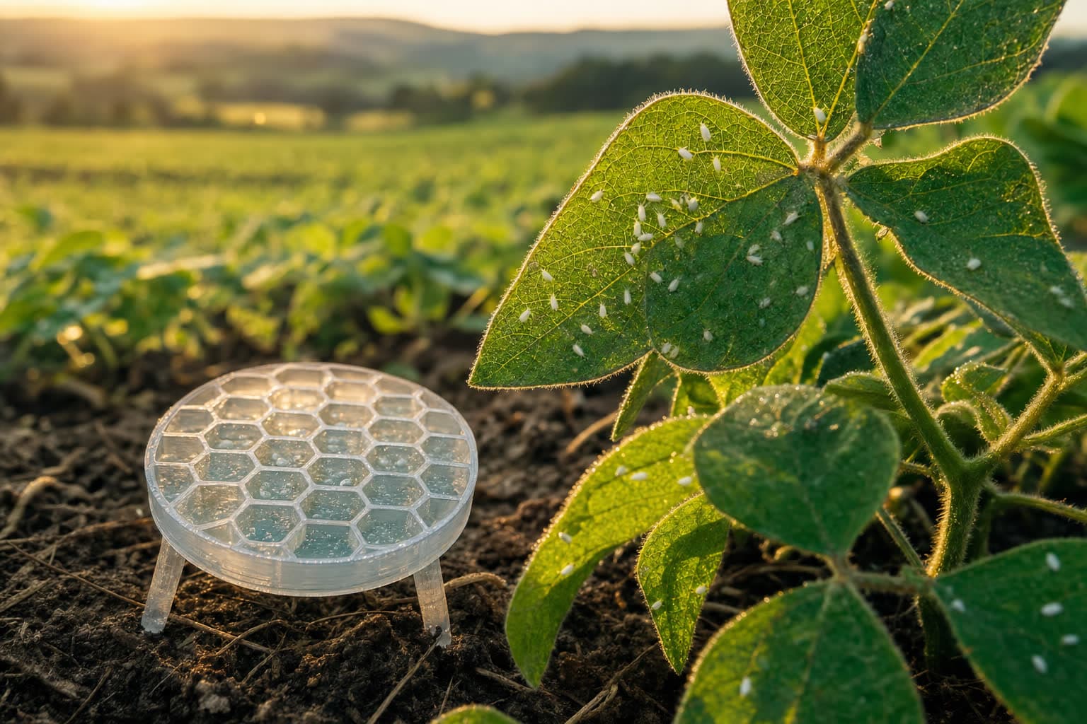 Impressão 3D pode levar óleos essenciais para armadilhas contra pragas no campo