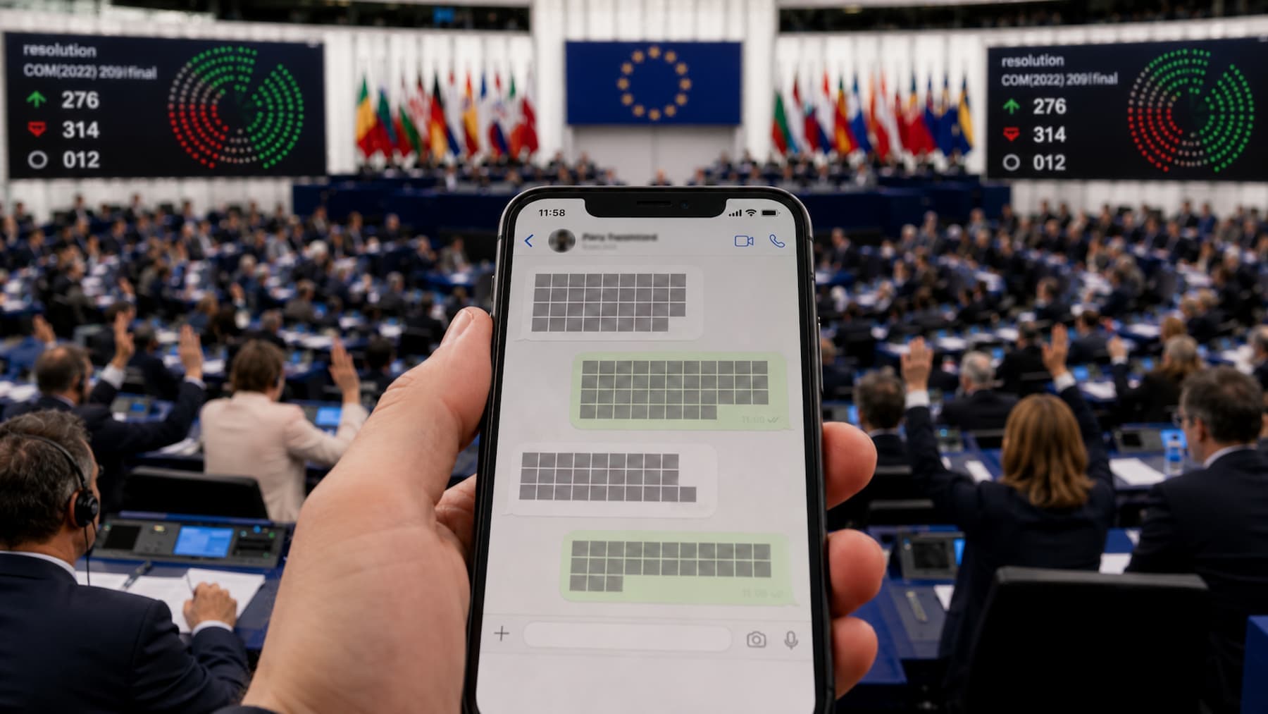 Chat Control 1.0 passa na Europa e suas mensagens no Whatsapp e Instagram pode ser as próximas