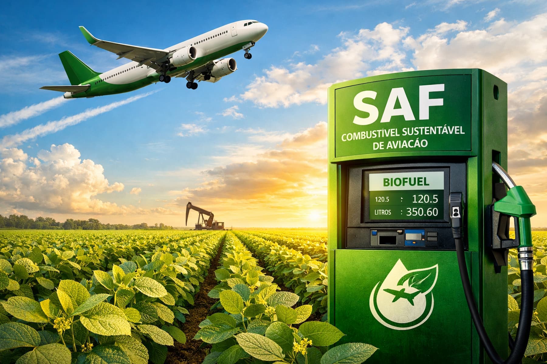 SAF - O combustível do futuro brota entre as fileiras de soja do Mato Grosso