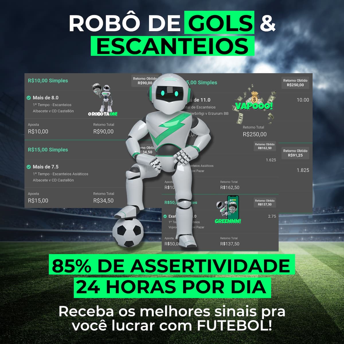 Paix&atilde;o nacional, o futebol mant&eacute;m popularidade tamb&eacute;m nas apostas online