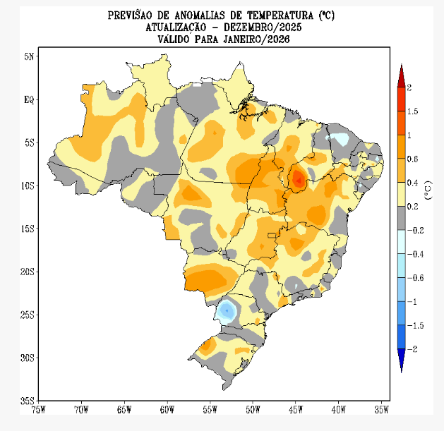 previsão do tempo