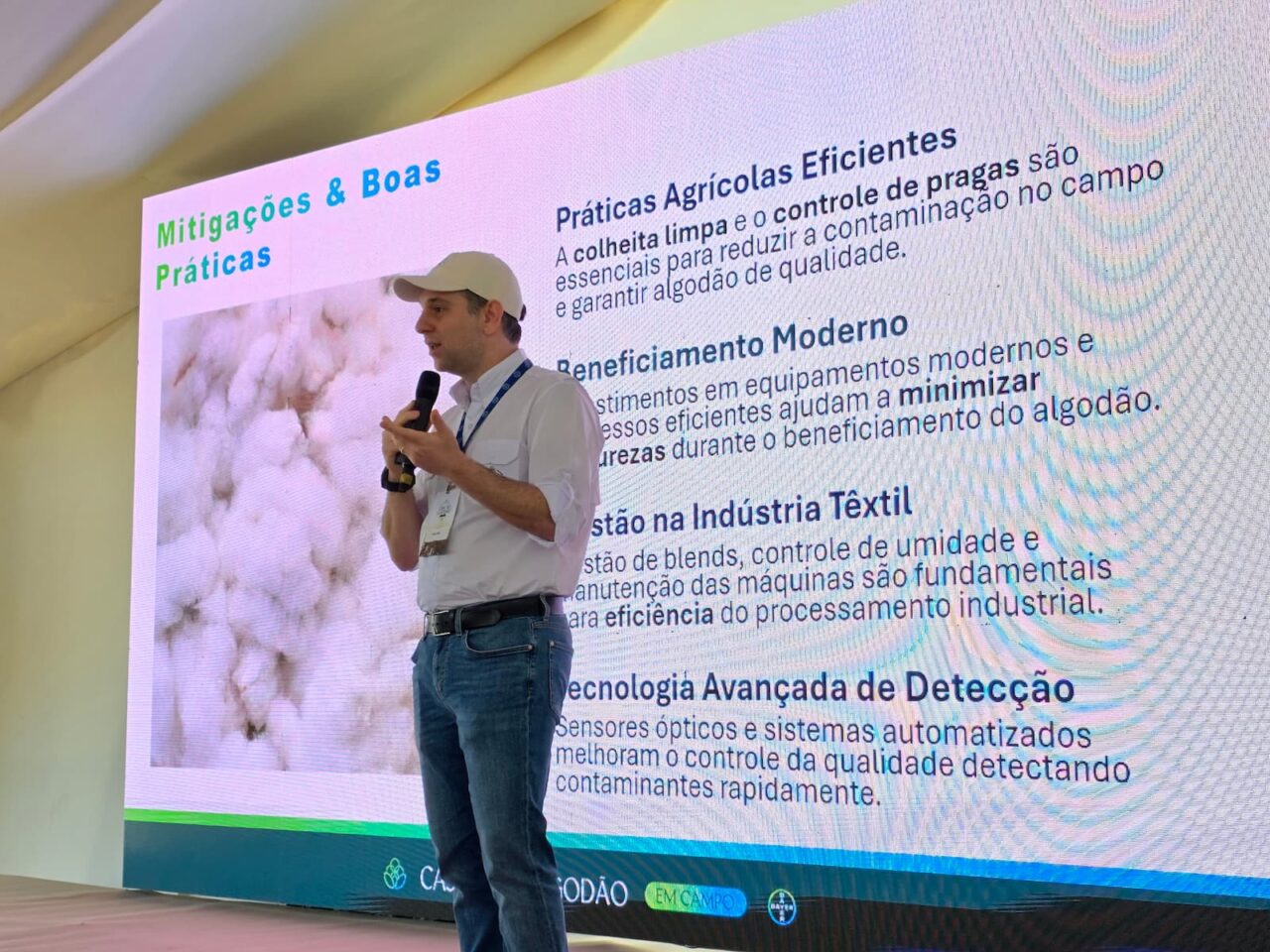 Casa do Algodão Bayer revela biotecnologia que promete mudar o jogo até 2030